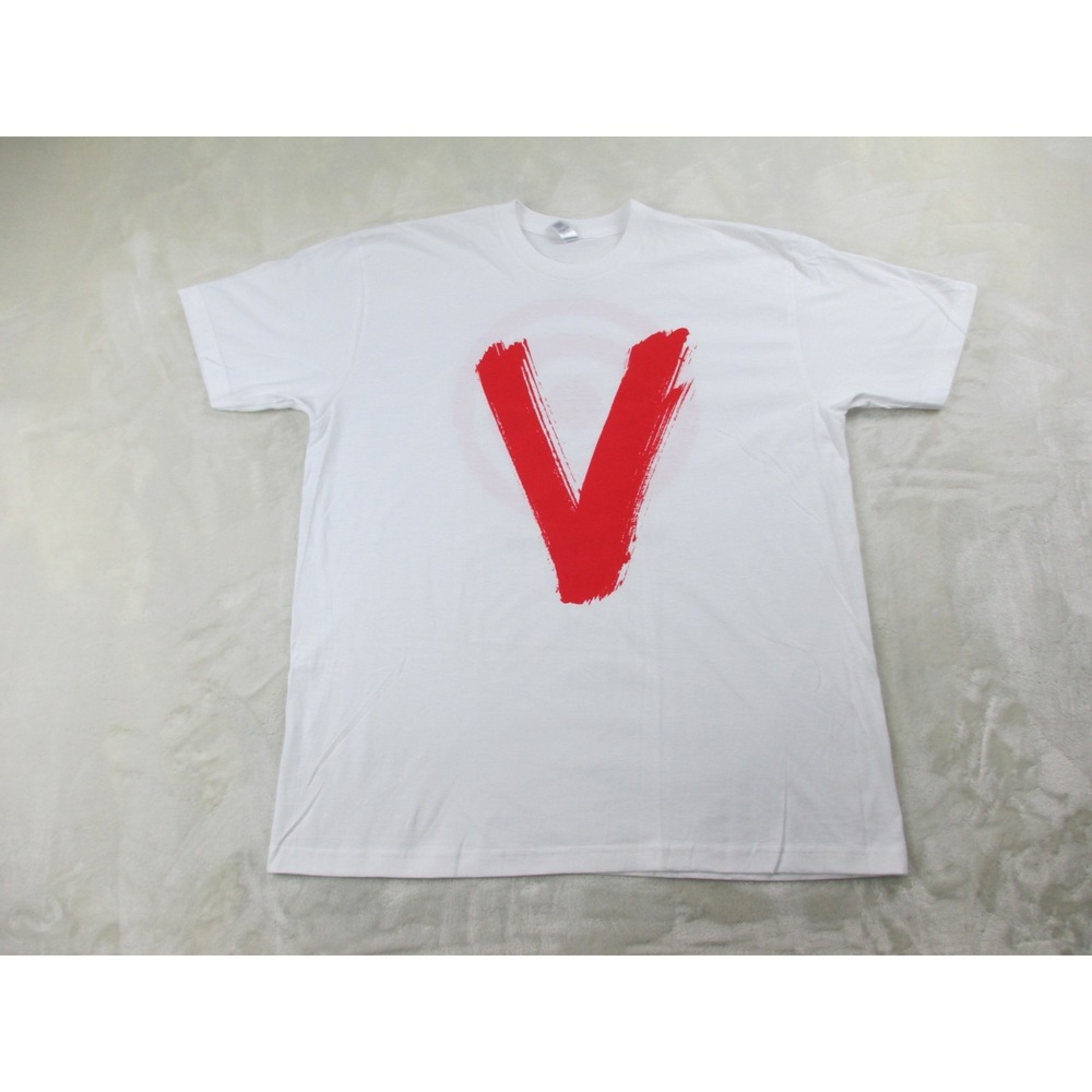 VINTAGE U2 Shirt Mens Extra Large White Vertigo‎ Concert Music Rock 2005